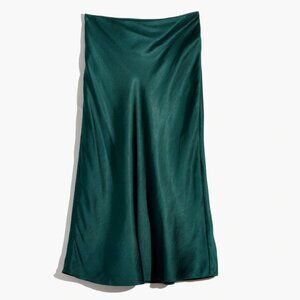 Madewell Satin Slip Skirt